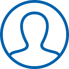 Ikon, sirkel med person